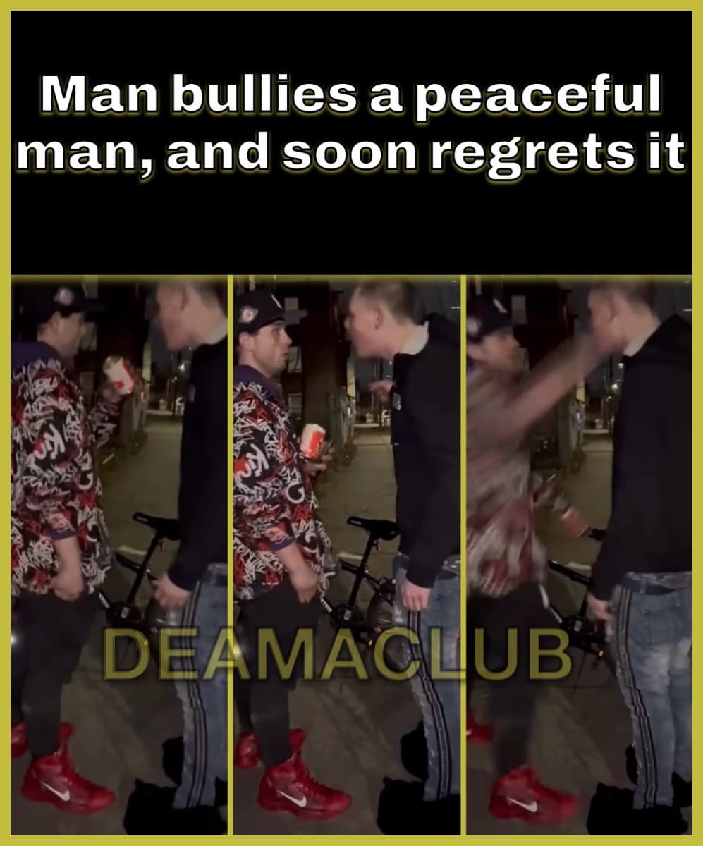 Man with chefboyardee ko’s disrespectful man