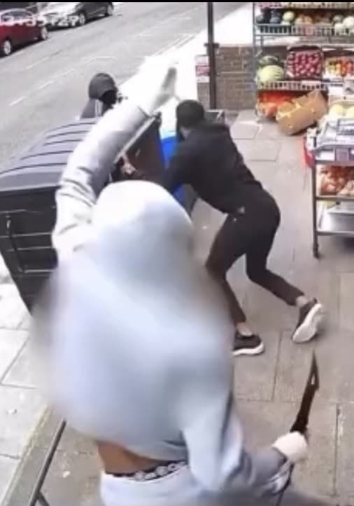Man poked for a gang
